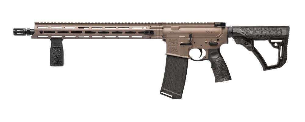 Rifles Long Guns Daniel Defense DDM4V7 223Rem|5.56NATO DD M4V7 16 556NATO 32RD FDE/BLK • Model: DDM4V7